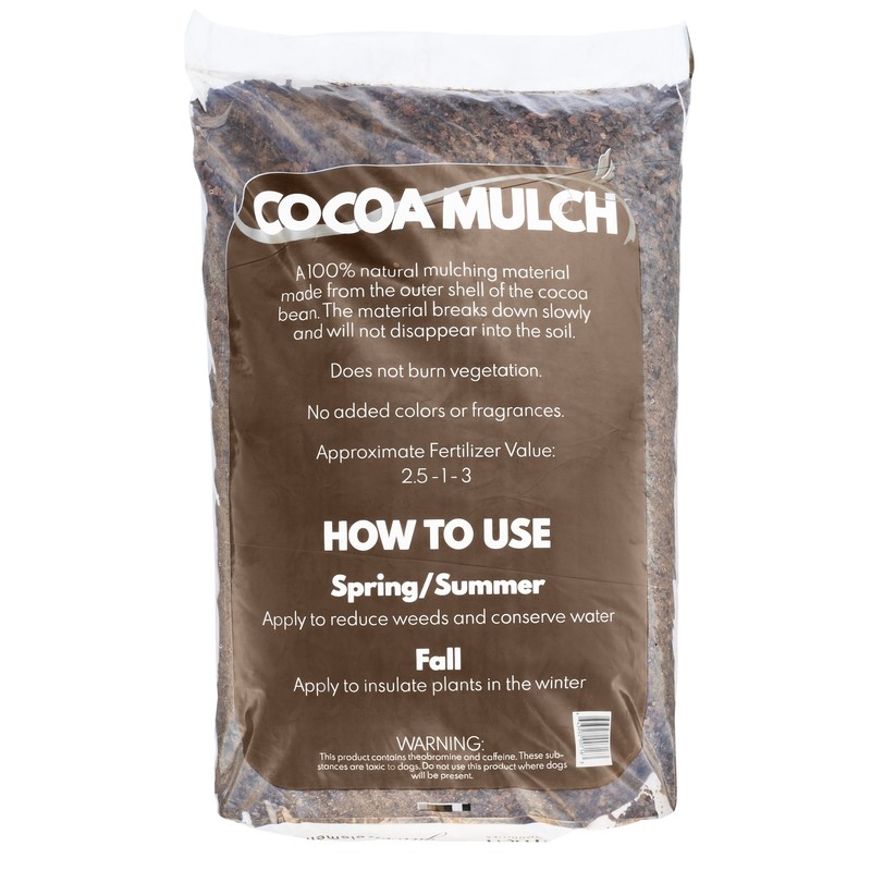 Garden Elements 100% Natural Cocoa Mulch, 2CF gallery