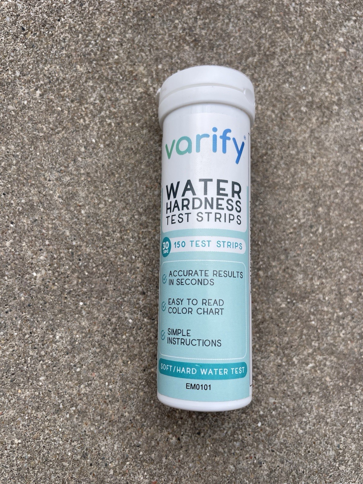 Verify Water Hardness Test Strips Soft/Hard 150 Strips Exp. 11/2027 No Box gallery