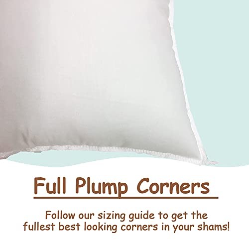 Pillowflex Synthetic Down Pillow Insert - 14x14 Down Alternative Pillow, Small gallery