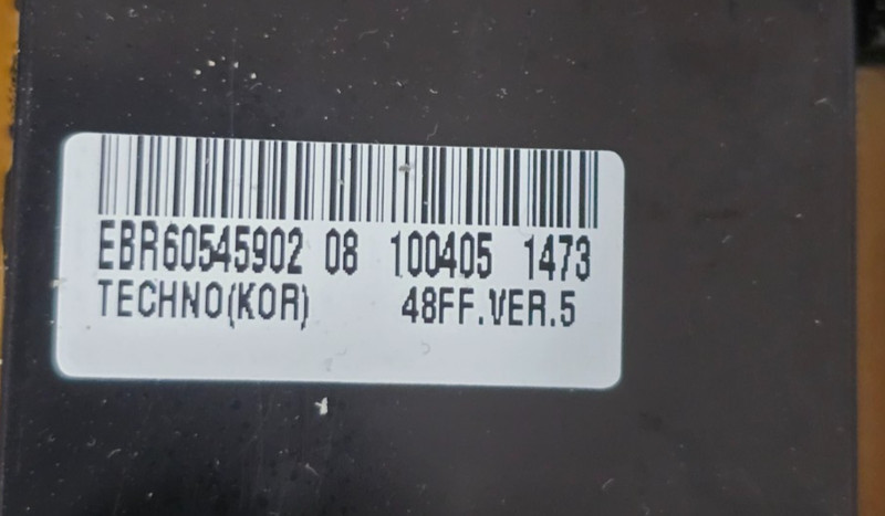 LG WASHER CONTROL BOARD PART # EBR60545902 ! FREE SHIPPING ! Q13 gallery
