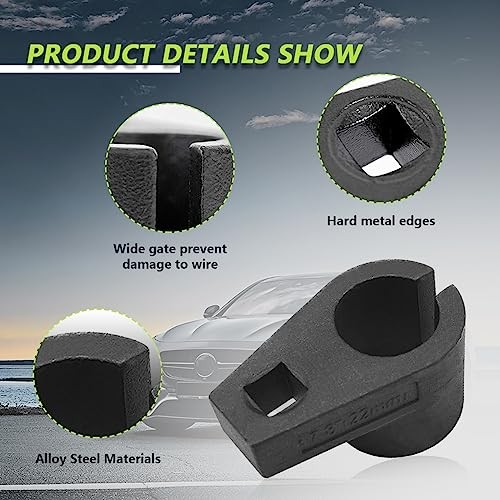 Offset Oxygen Sensor Socket, 3/8-In Drive by 7/8-In 22mm Wire Gate Accesses gallery