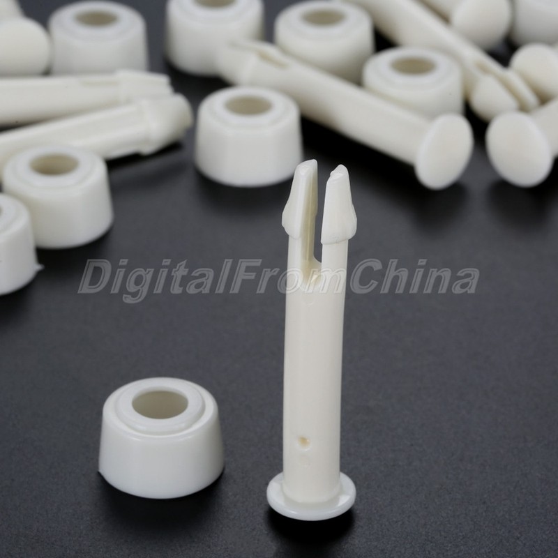 Durable 12pcs Plastic Pool Joint Pins & Caps Parts For 10-12ft Metal Frame Pools gallery