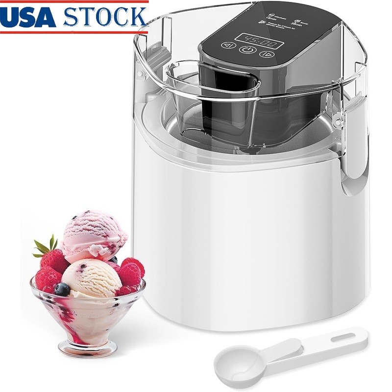 Versatile Ice Cream Maker Ultra Quiet Easy Clean Dessert Machine 1.5 Quart New gallery