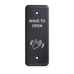 BEA 10MS31 Magic Switch® Hand Wave Motion Sensor Kit w/ Jamb Plate BLACK