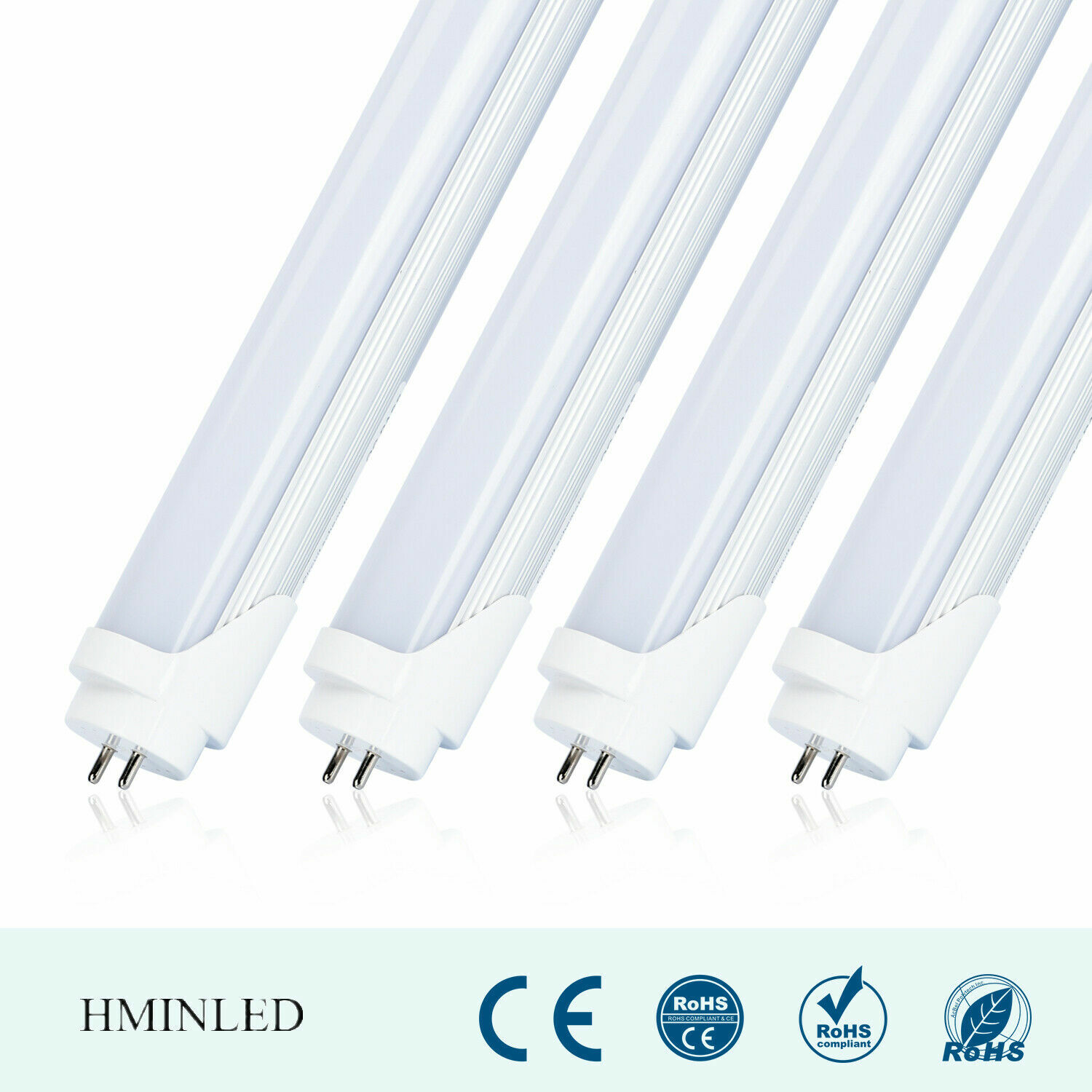 22W T8 LED Tube Light 4FT Ballast Bypass Dual-End Milky 3000K 4000K 6000K 10/25x gallery