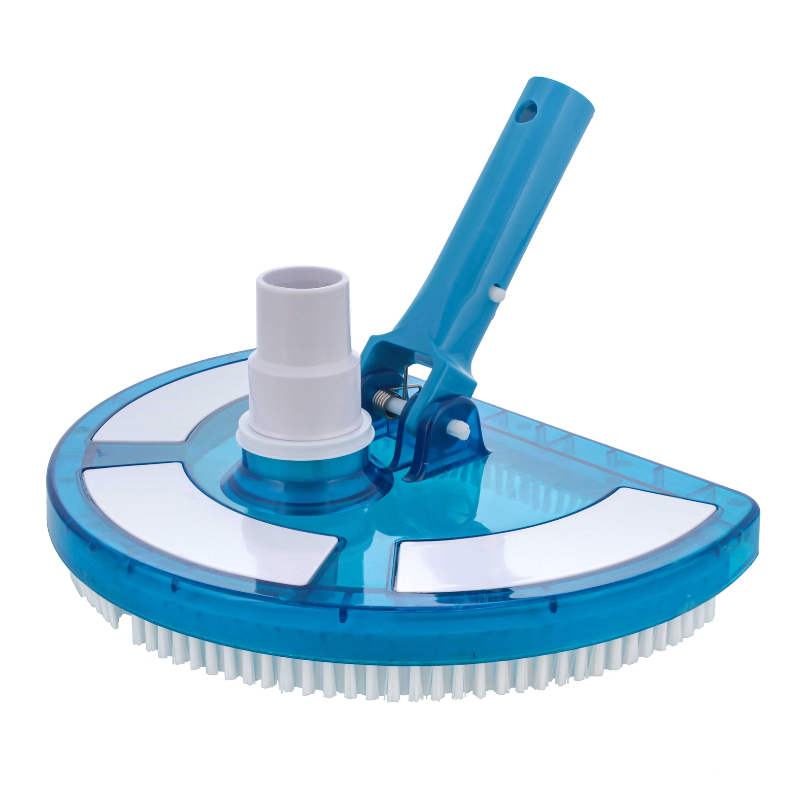 U.S. Pool Supply Weighted Pool Vacuum Head, Transparent Curved Half Moon Body gallery