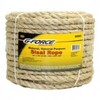 Sisal Rope natural general purpose 3/8 x 100 (30.4m) 94lb. load limit 26085 gallery