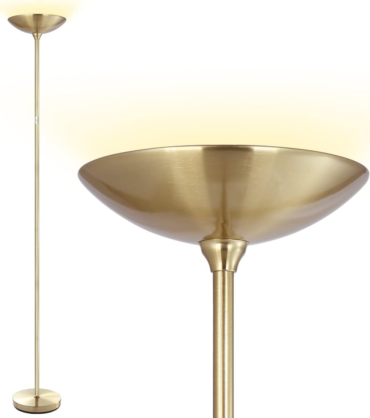 Standing Lamp20W 2000LM LED Halogen Stepless DimmableTouch Control50000Hrs Li gallery