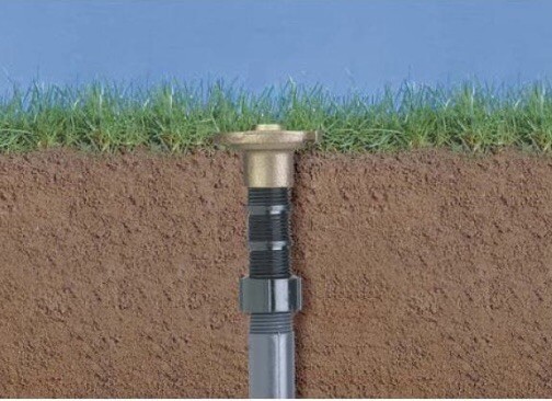 10 Pack - Orbit Cut-off Sprinkler Riser Extension - 1/2" x 2 1/2" Height Adjust gallery