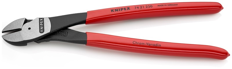 Knipex High Leverage Diagonal Cutters 10" 74 21 250 gallery