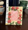 3D Pink Roses Picture Frame 5.25 x 4.25" Floral Shabby Chic Frame for 2x3" Photo gallery