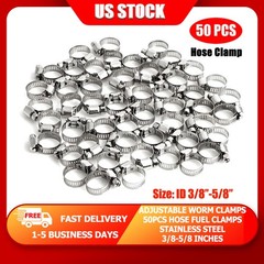 Versatile Pipe Clamp 7.8” Length 5/16” Width Flexible Adjustable Durable Tool