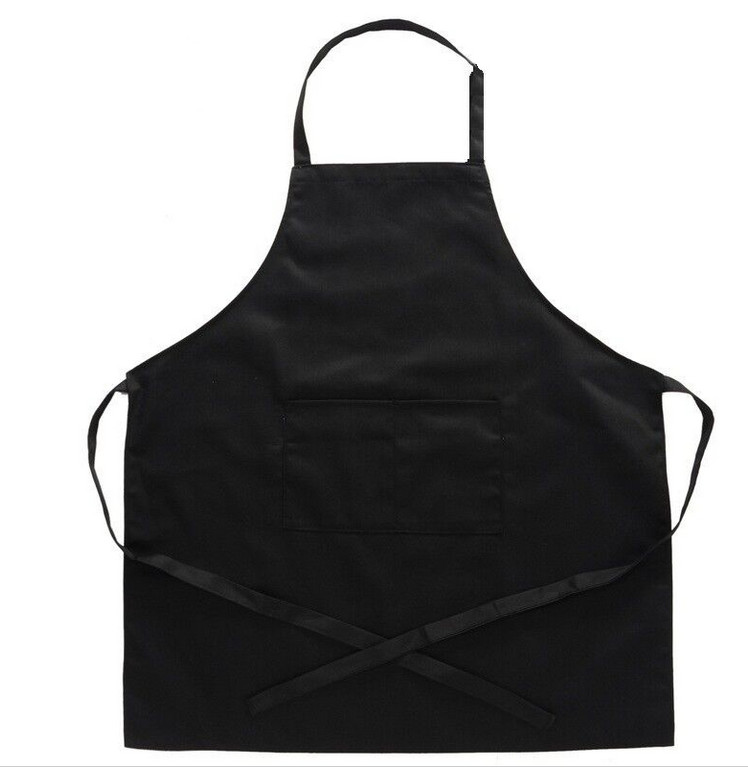 Kitchen Chef Bib Apron Cooking 2 Pockets Waterproof Butcher Catering Restaurant gallery