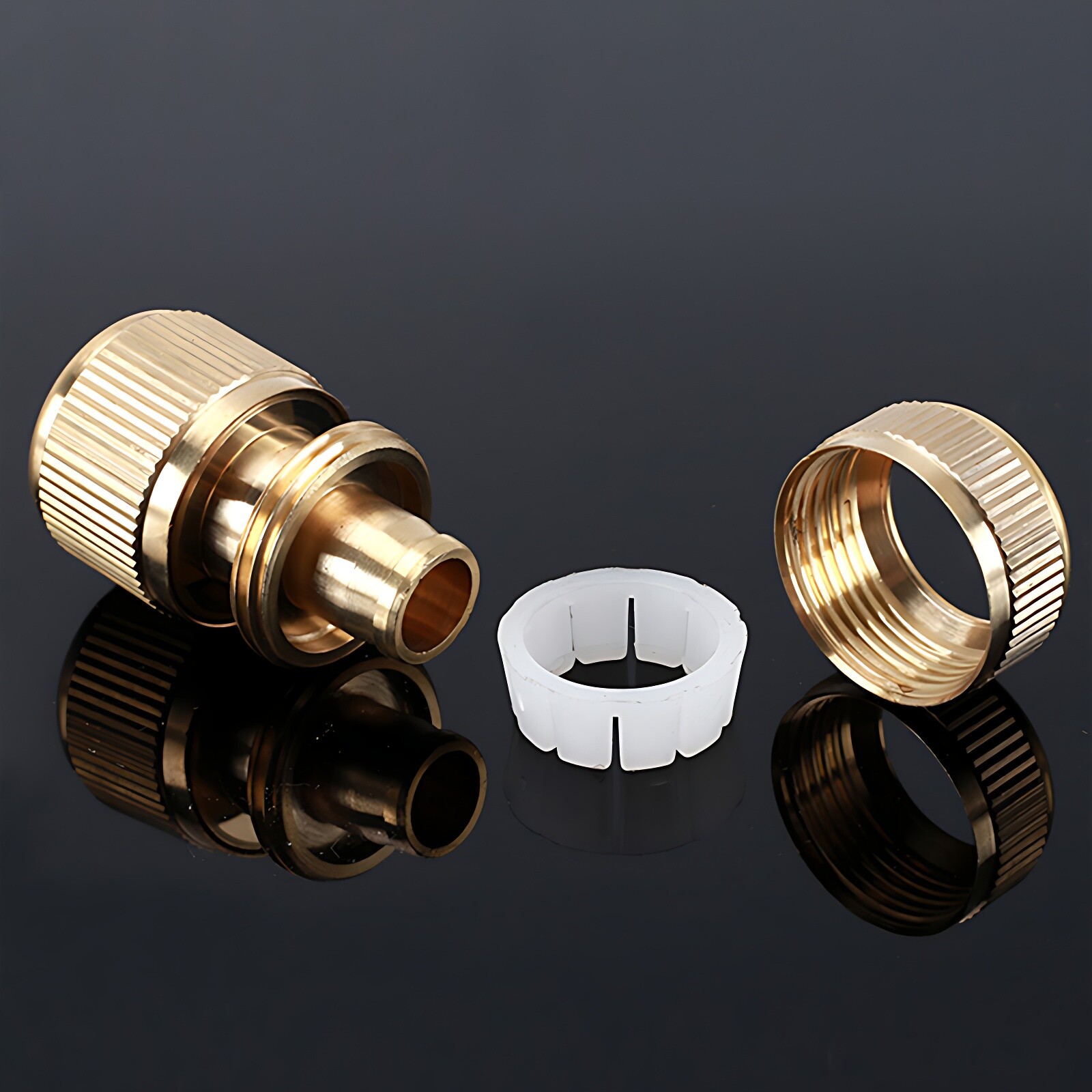 Brass Tap Connector Adaptor Universal Garden Water Fit Hose Pipe Tap Female Male gallery