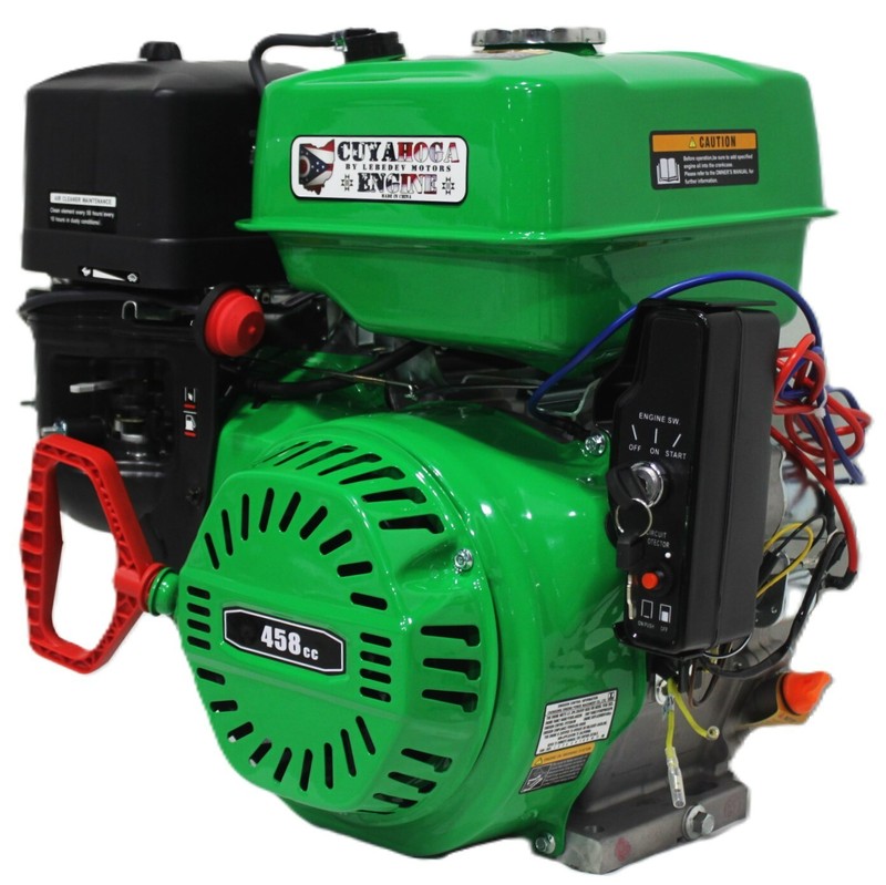 CUYAHOGA ENGINE GAS 18HP 460cc GENERATOR 16A/200W 1" ELECTRIC Go-Kart MINIBIKE gallery
