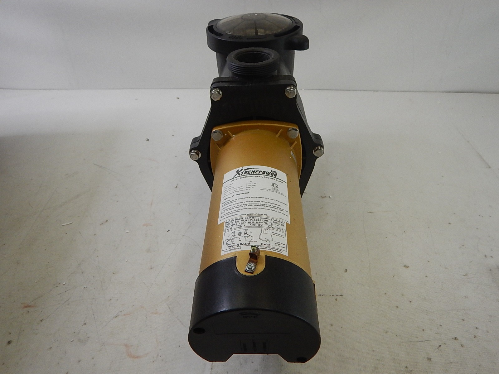 2HP Self Prime In/Above Ground Swimming Pool Pump 2" NPT Fitting ETL gallery