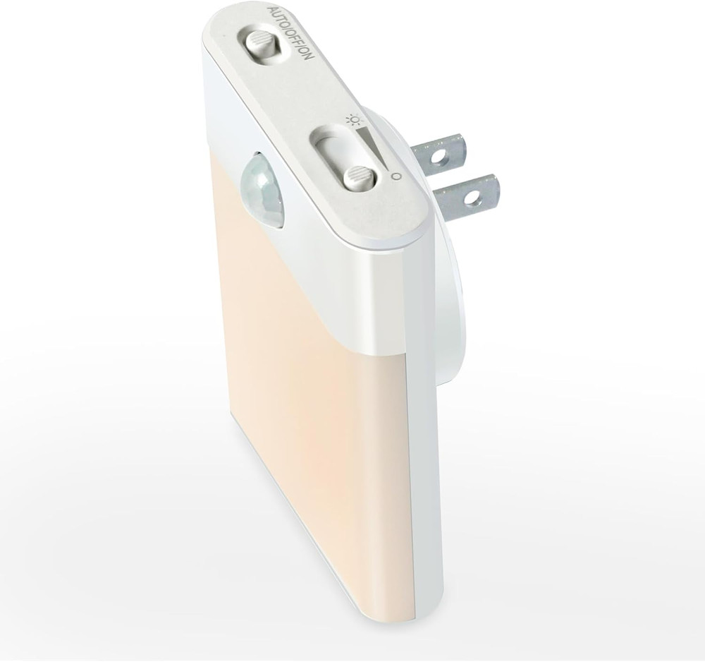 LED Night Light Plug In, Motion Sensor Night Light with Adjustable Brightness 3