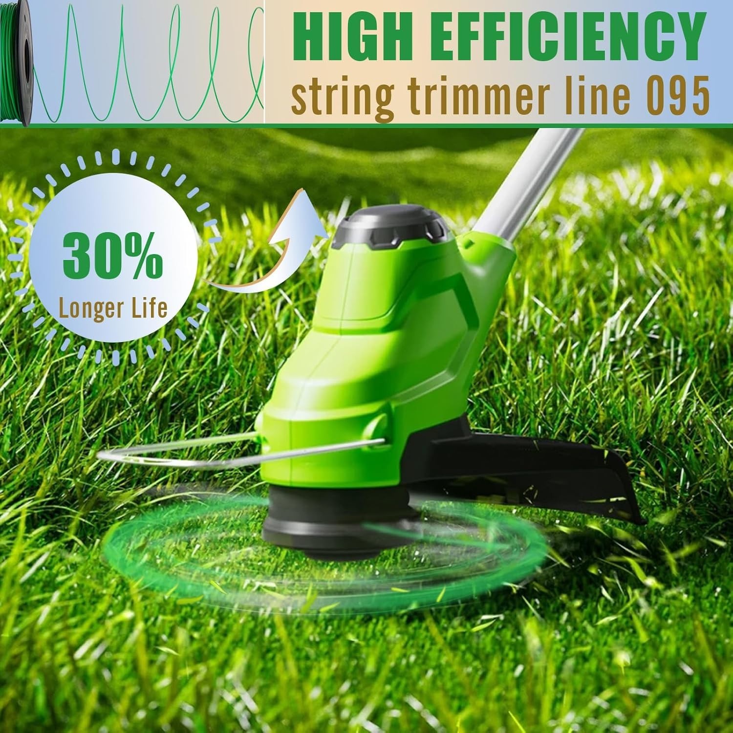 095 Trimmer Line - Robust Weed Eater String for Medium to Heavy-Duty Tasks gallery
