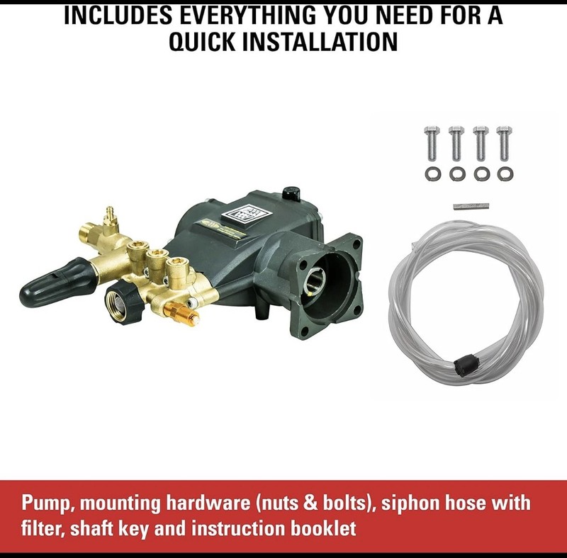 AAA 90037 Triplex Plunger Pump Kit for 3700 PSI Pressure Washers gallery