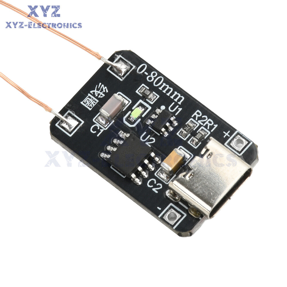 0~80mm Induction Wireless Power Supply Transmitter Coil Module + 5PCS Led Lamp gallery