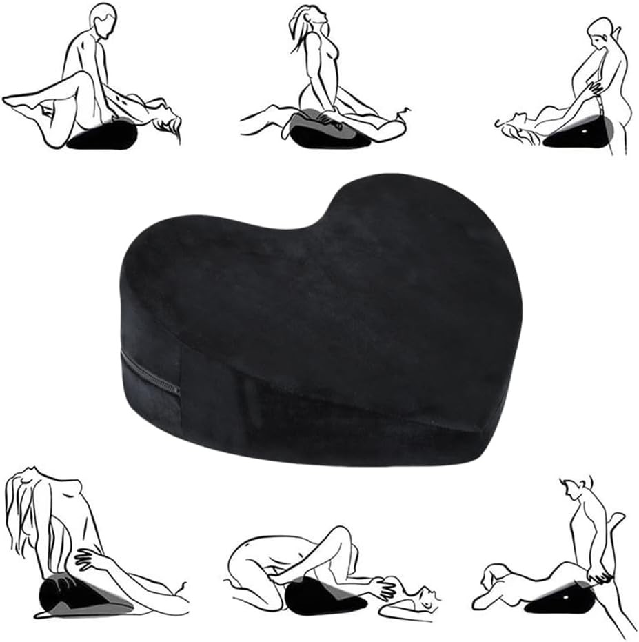 Intimacy Positioning Pillow – Soft Foam Support Cushion for Couples, Ergonomic gallery