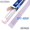 25 Pack 5FT LED Shop Light Fixture T8 48W Linkable LED Tube Light Bulb 6500K gallery