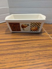 Nantucket Mini Baking Pan Fall Theme, 5 x 3 x 2 No Chips .