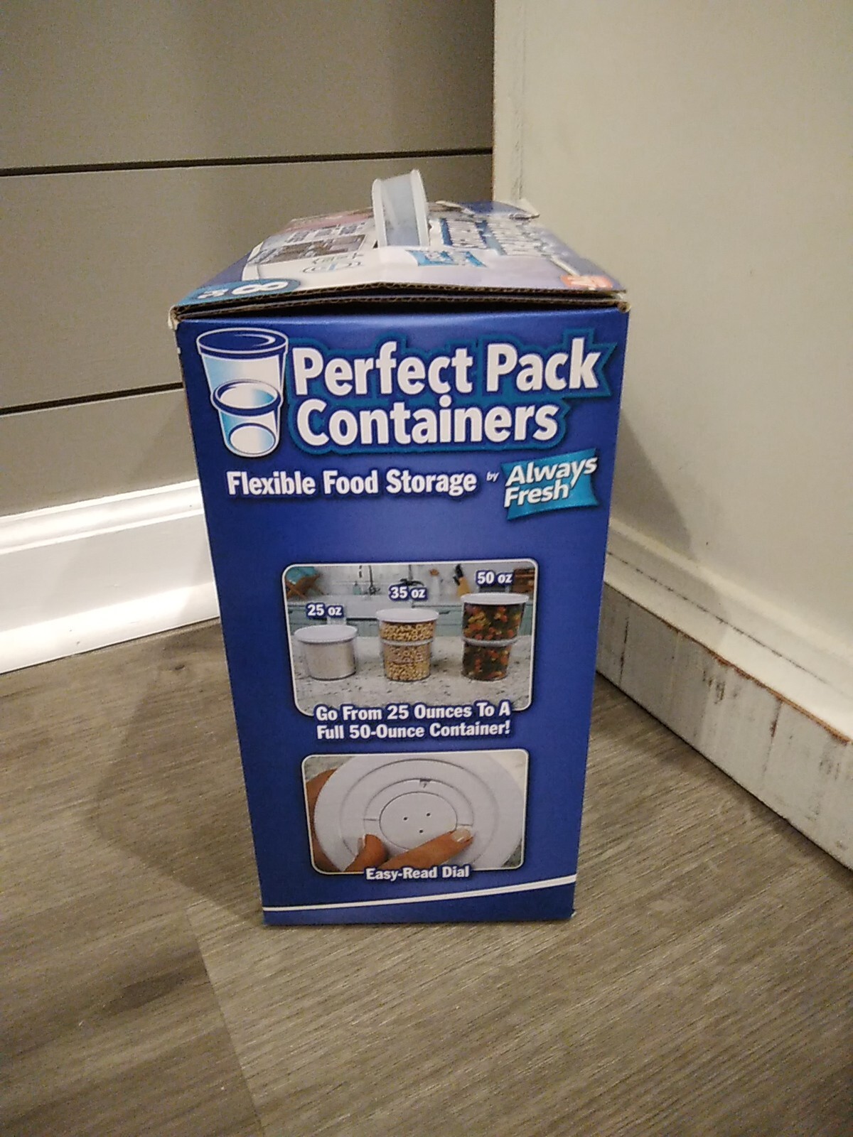 8 Pc Food Fresh Vacuum Seal Stackable Perfect Pack Containers by Always Fresh gallery