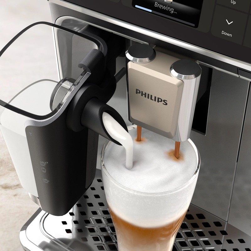Philips 4400 LatteGo Automatic Espresso Machine, Black |12 Recipe | EP4447/90 gallery