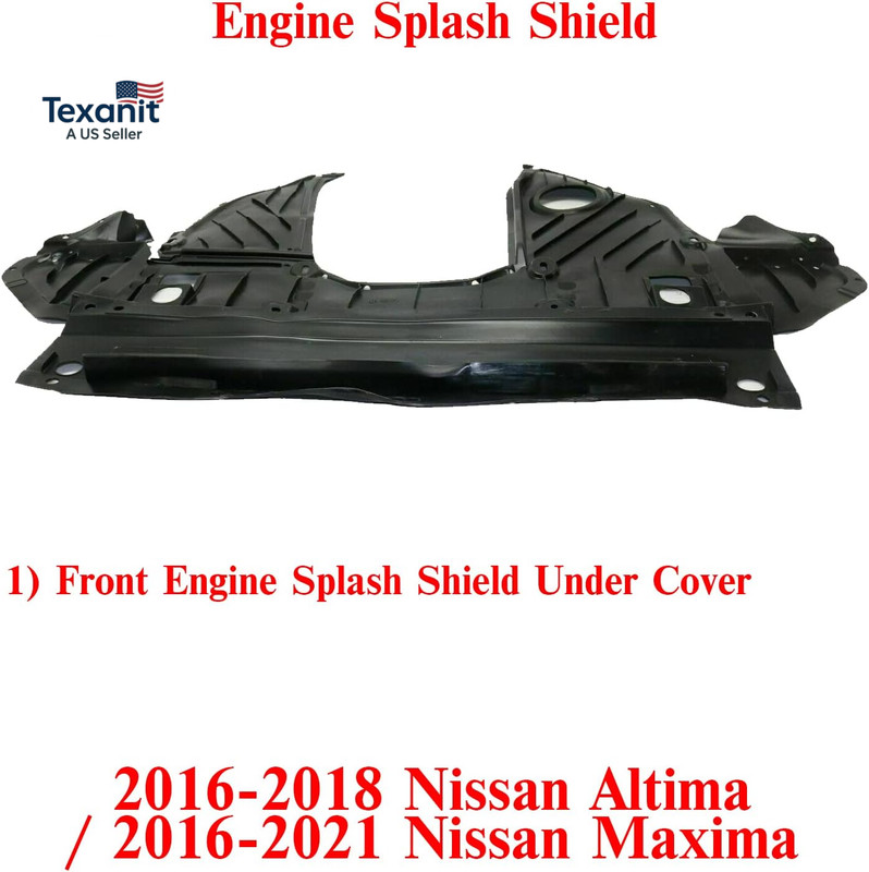 New Front Engine Splash Shield under Cover Direct Replacement for Nissan Altima gallery