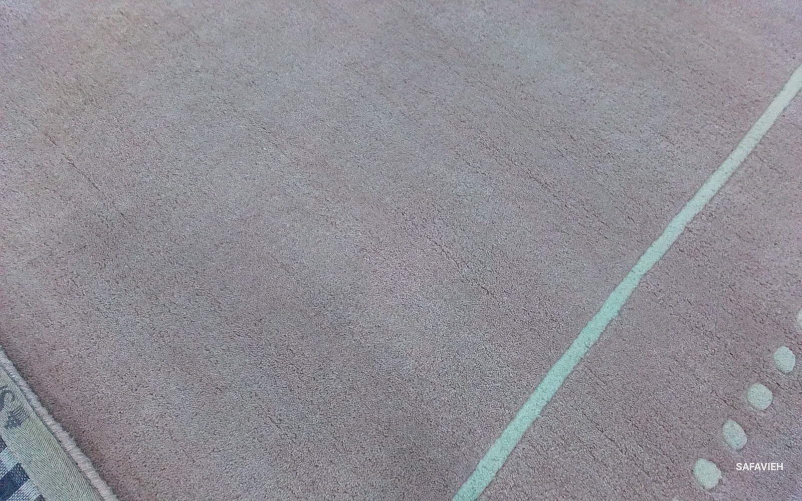 LIGHT PINK / IVORY 5'-0" x 8'-0" Stained Rug, Reduced Price 1172769071 BEL151M-5 gallery