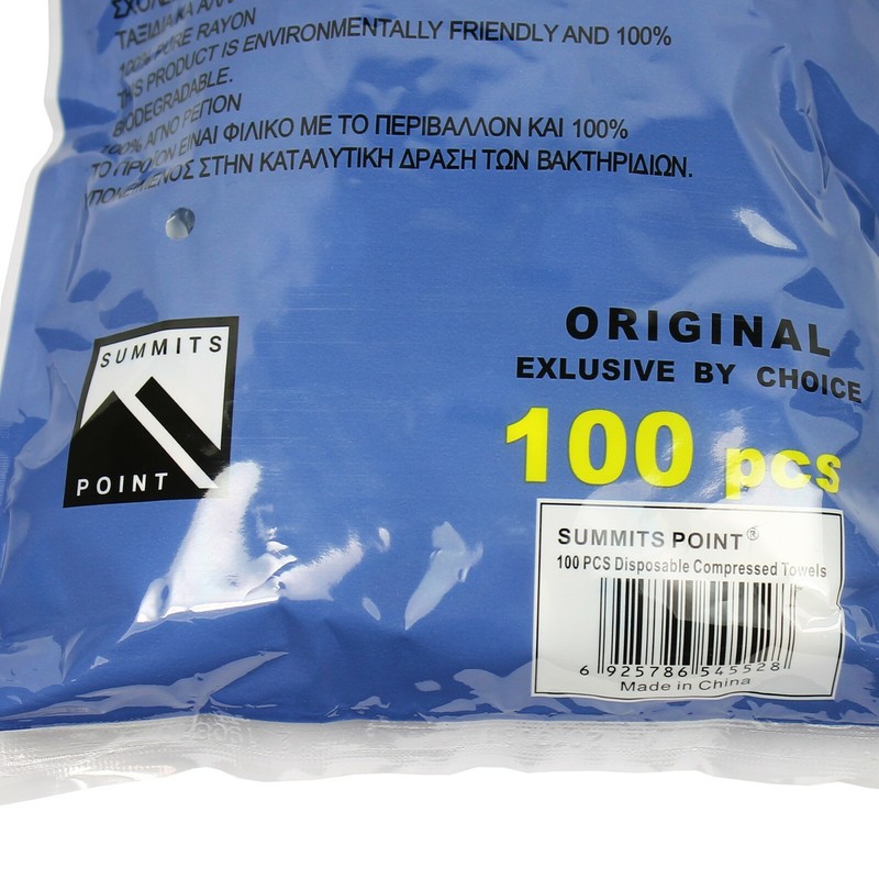 100 Pack Magic Tissue / Compressed Towel Washcloths for Travel Camping gallery