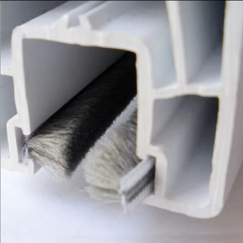 Door Window Seal Brush Pile Draught Excluder Soundproof Weather Strip Filler gallery