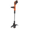 BLACK+DECKER 20V MAX* String Trimmer, 2-Speed, 12-Inch, Cordless - LST522 gallery