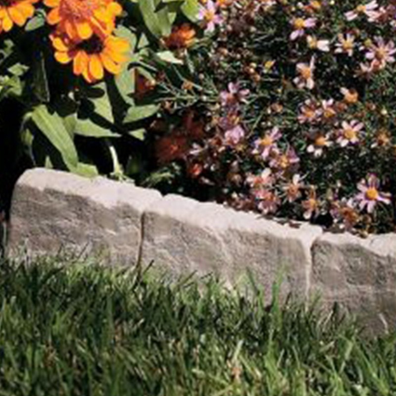 Suncast Landscape Border Decorative Natural Stone Edging, 12" Sections (30 Pack) gallery