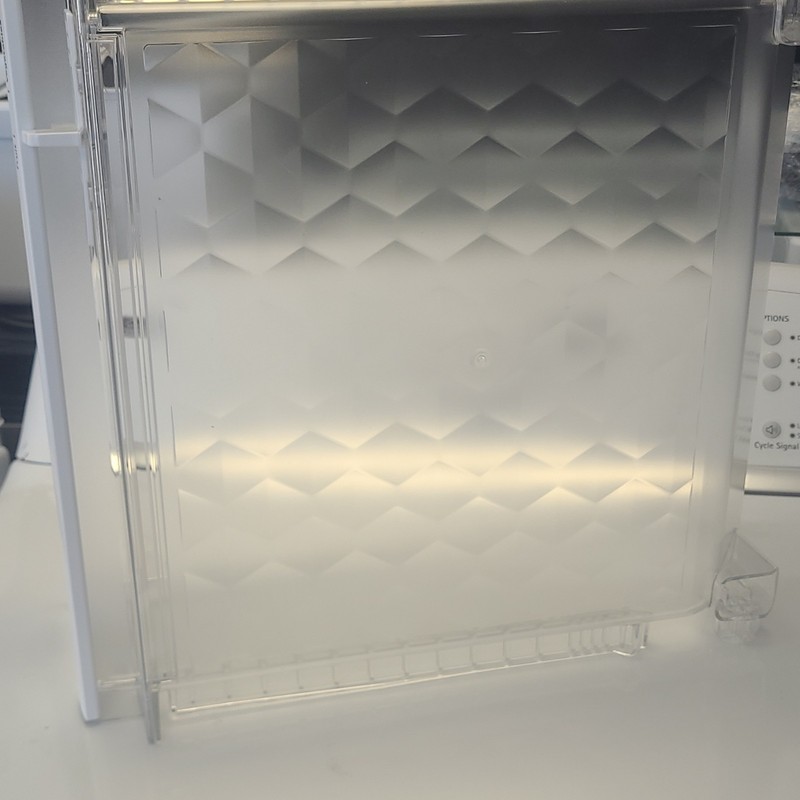 Clear Plastic Refrigerator Crisper Drawer AJP75233042 Replacement Bin gallery