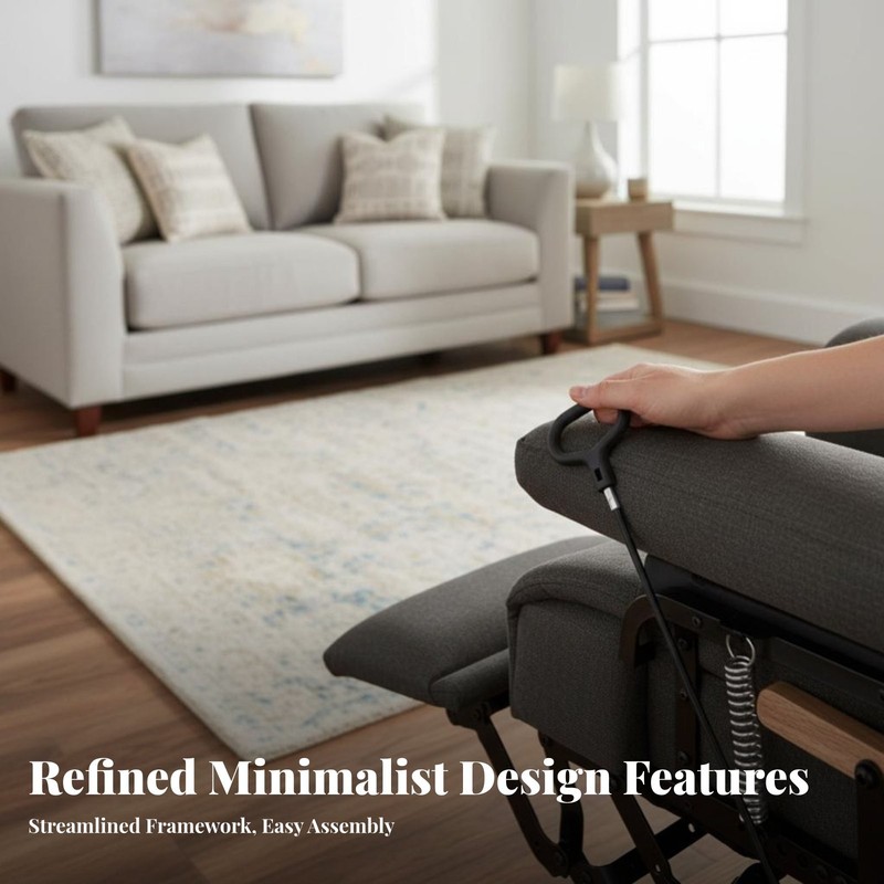 Recliners Pull Cable D Ring Handle Easy to Install Gadget Spring Release Sturdy gallery