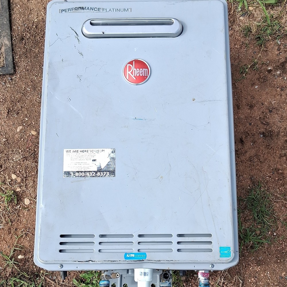 Rheem Performance Platinum Tankless Water Heater - Gray Performance Platinum