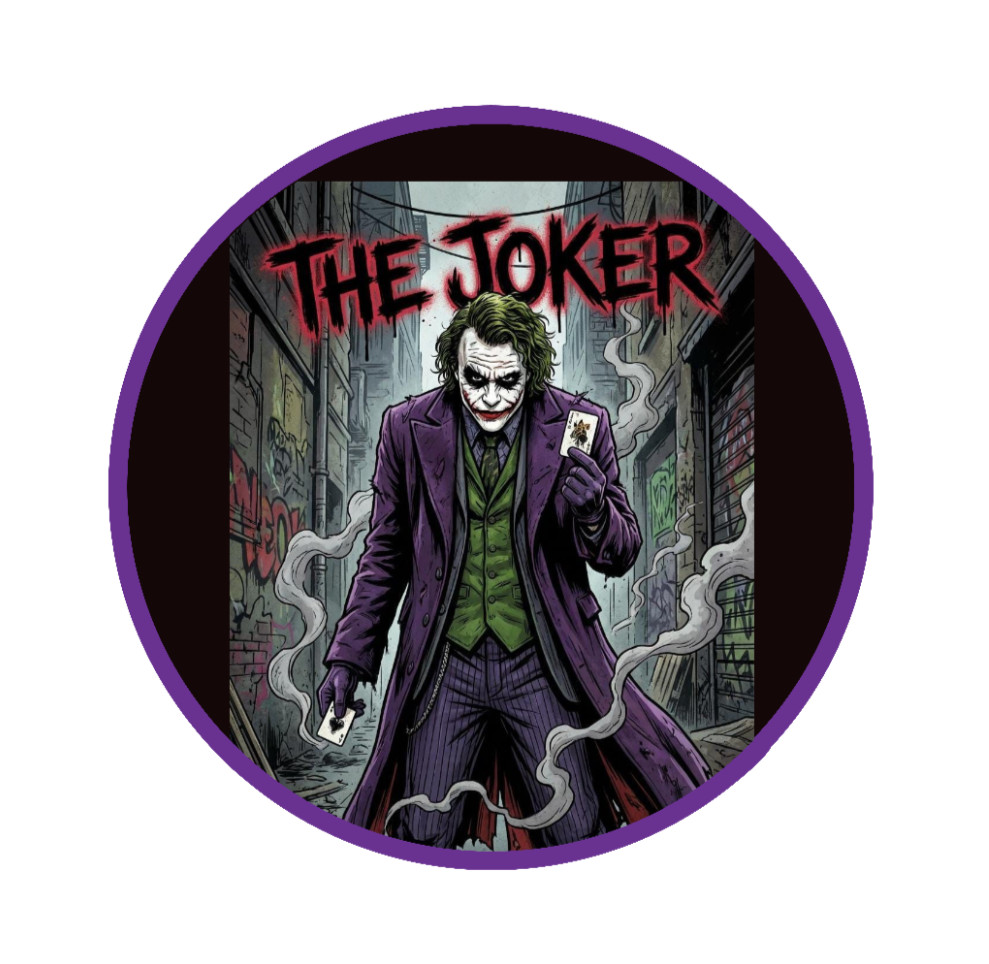 Batman (The Joker) - 4" Vinyl Decal Handmade Car Cooler Laptop Truck Tumbler 26 gallery