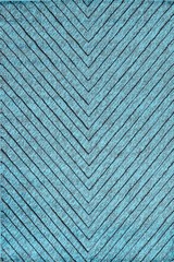 Turquoise Blue Transitional Oriental Rug