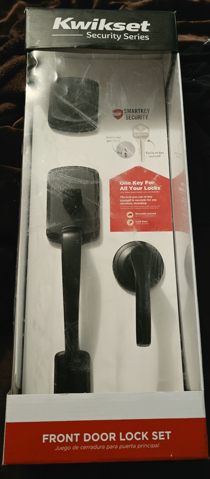 Kwikset Henley Door Lock Handle & Deadbolt Pick Resistant Microban Protection gallery