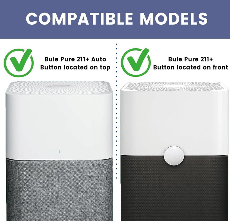 2 Pack Blue 211+ Replacement Filter Compatible with Blue Pure 211+ Air Purifier gallery