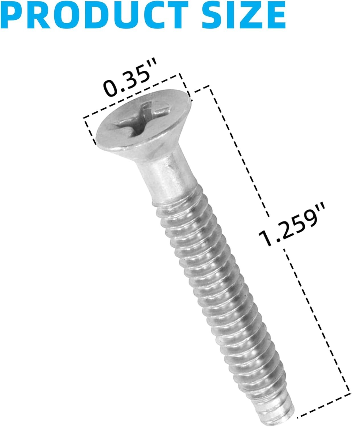 1-1/4" Stainless Steel Pool Light Screws for Pentair IntelliBrite & Amerlite gallery