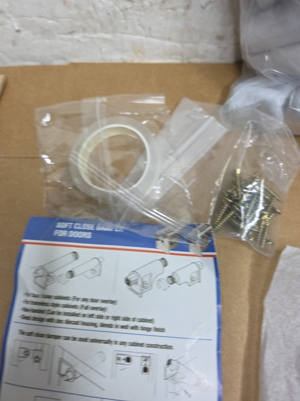 (25) Grass Unisoft Universal Soft-Close Adapter for Doors Cabinet Damper SCD103 gallery