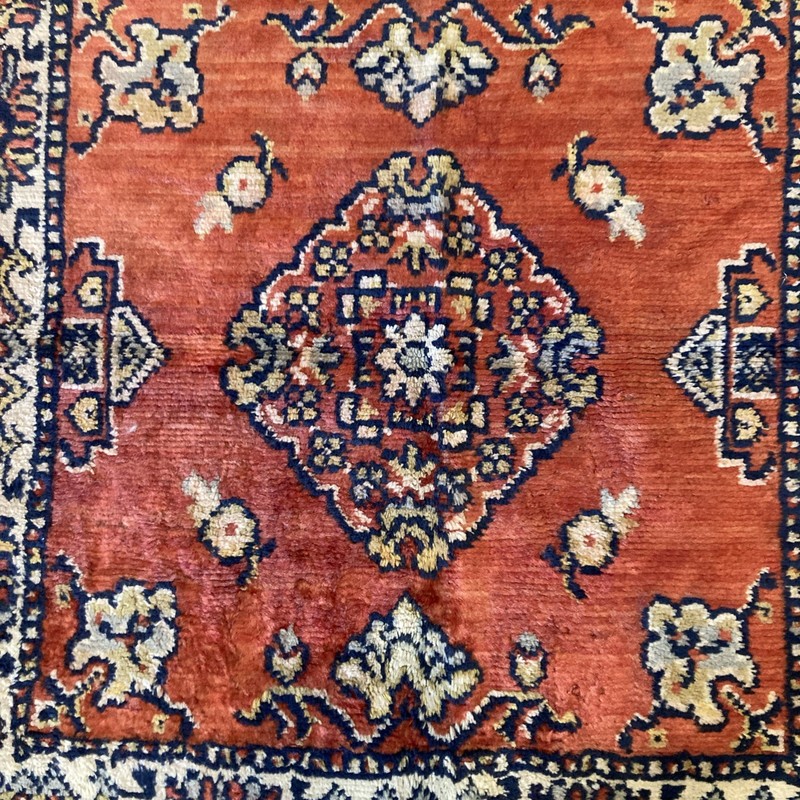 Red Arab Inspired Table Square 20 x 20 inch Centerpiece Medallion lined gallery