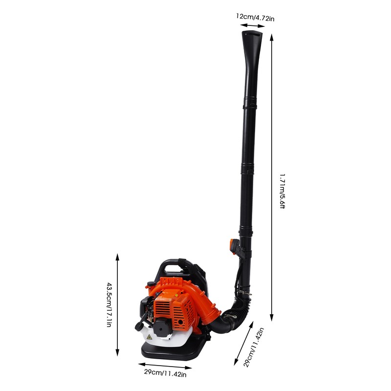 Backpack Leaf Blower Gas Powered Leaf Blower 2 Stroke Backpack Blower USA gallery