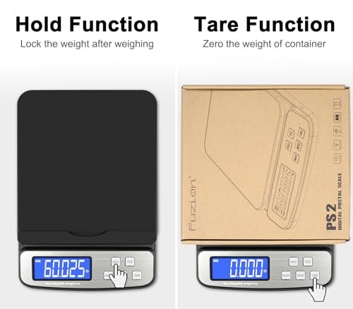 Shipping Scale - Digital Postal Scale 88lb x 0.1oz, 5 Units, 88LB More Black gallery