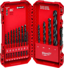 Milwaukee Thunderbolt Black Oxide Drill Bits – 21-Pc. Set, Model# 48-89-2801