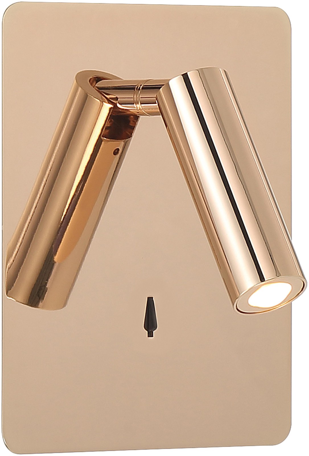 Access Lighting 62087LED Villa 8" Tall LED Wall Sconce - Gold gallery
