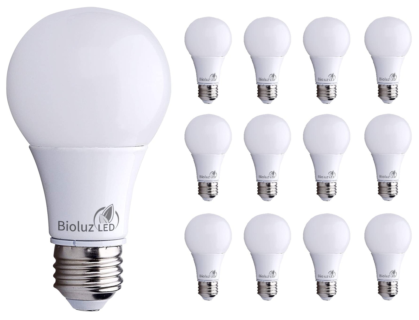 Bioluz LED 60 Watt LED Light Bulbs 3000K Soft White 9 Watts = 60W Non-Dimmabl... gallery
